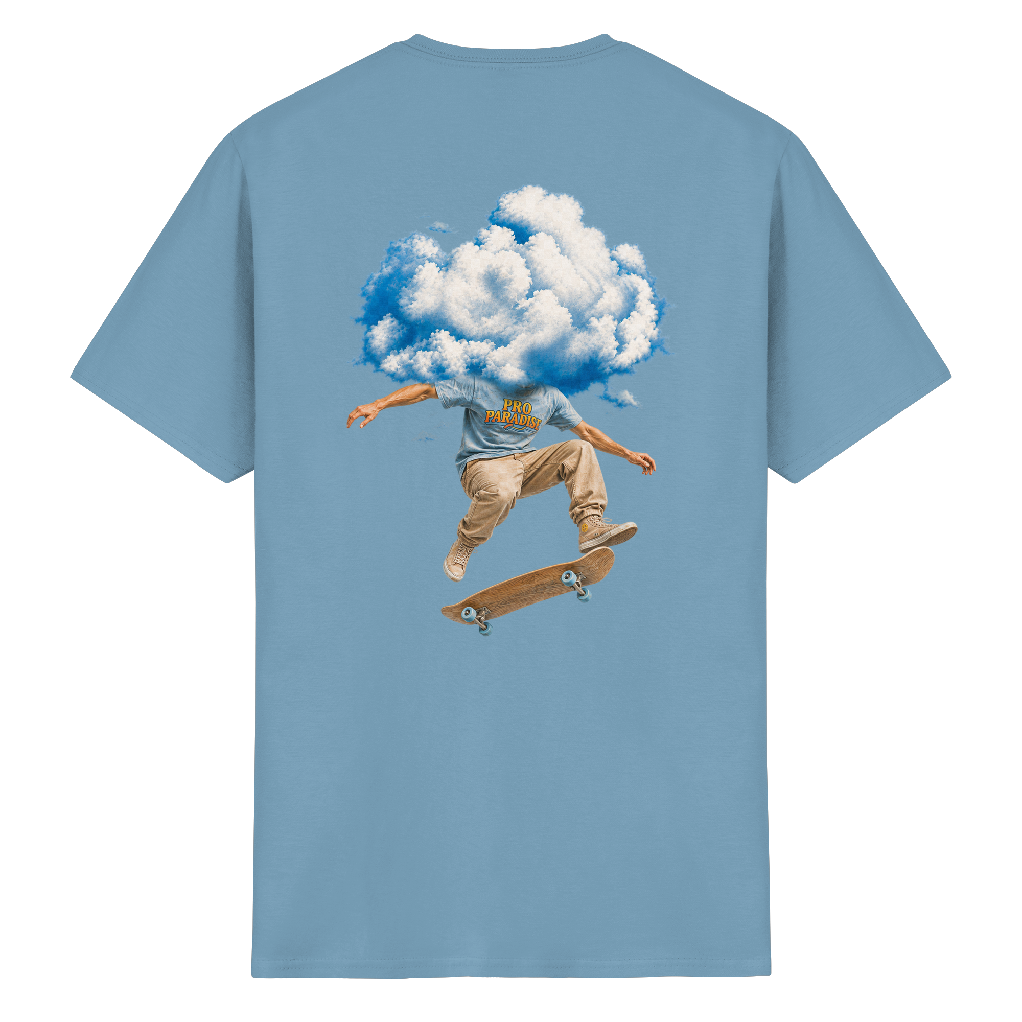 Cloudhead Skater - Heavy Cotton T-Shirt