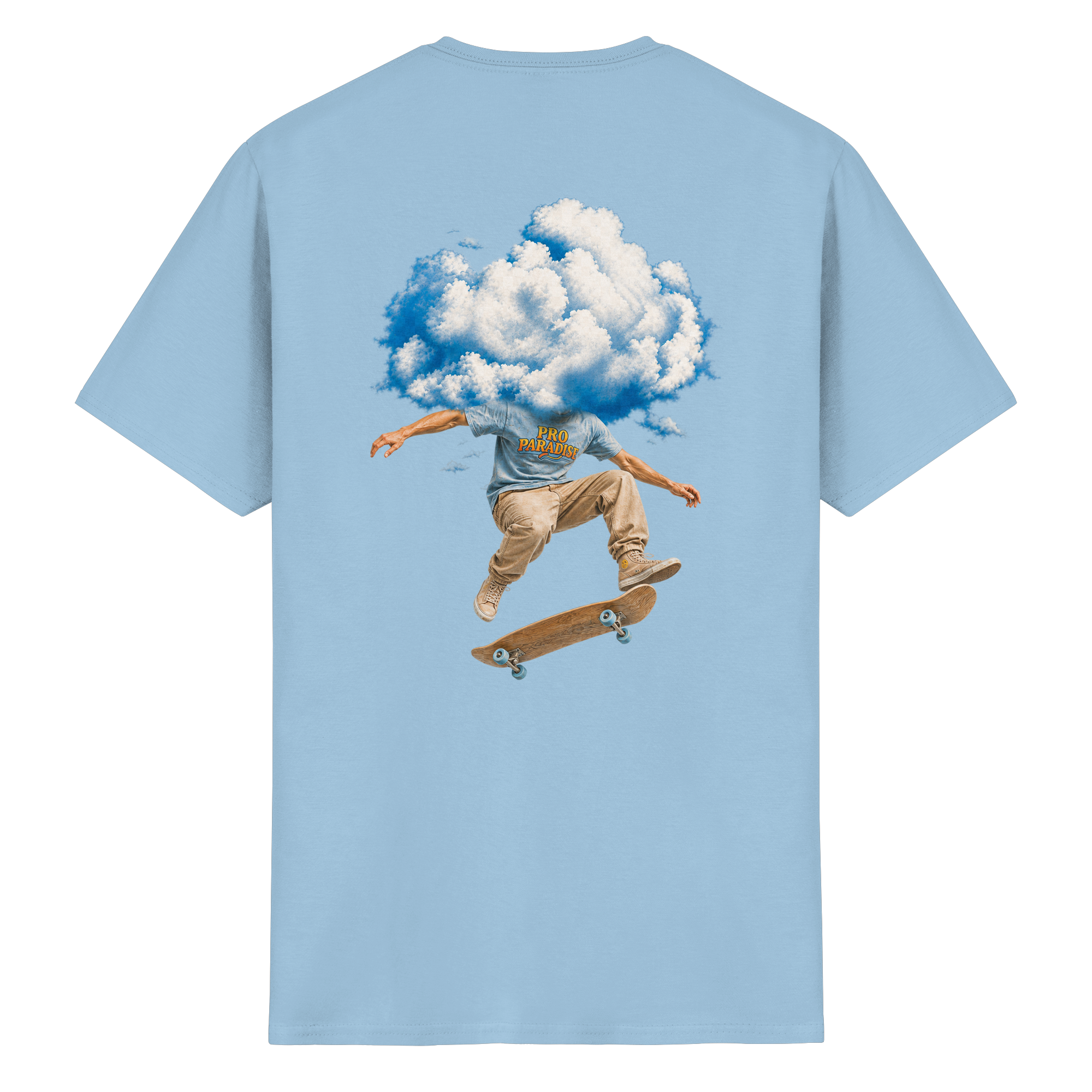 Cloudhead Skater - Heavy Cotton T-Shirt