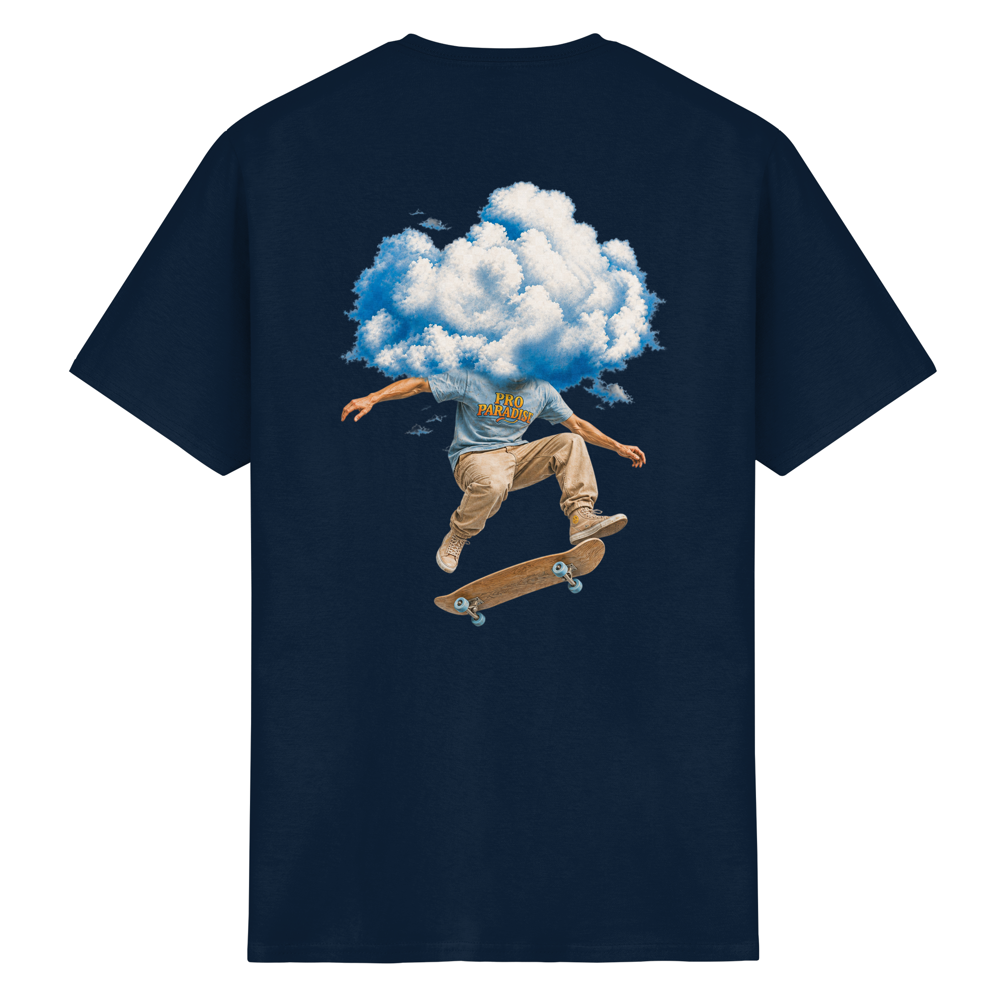 Cloudhead Skater - Heavy Cotton T-Shirt