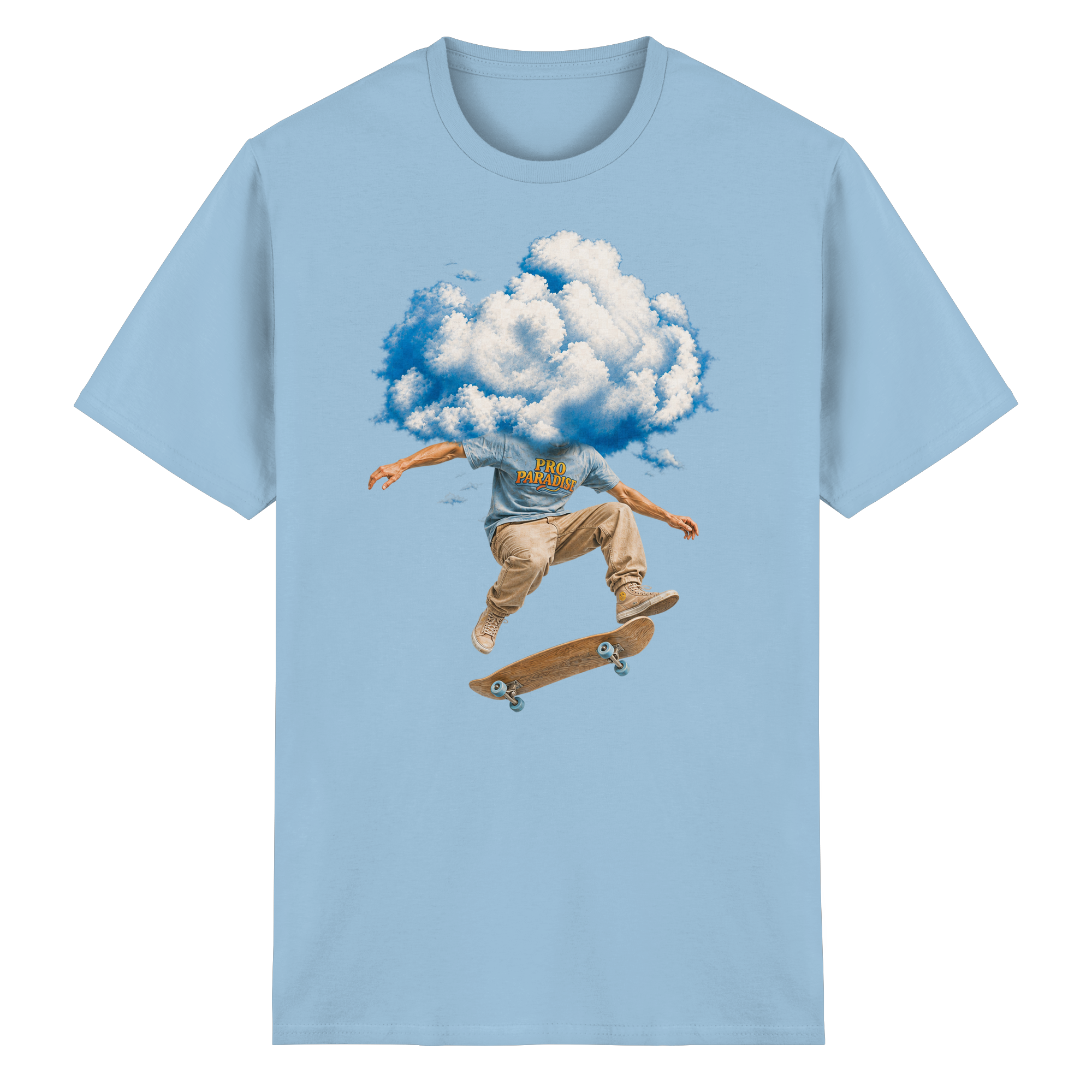 Cloudhead Skater - Heavy Cotton T-Shirt
